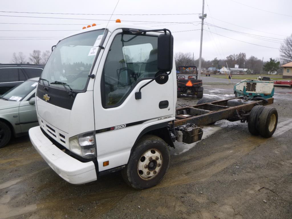 2006 CHEVROLET W3500 CABOVER CAB & CHASSIS DUAL WH Year: 2006 Make: CHEVROL