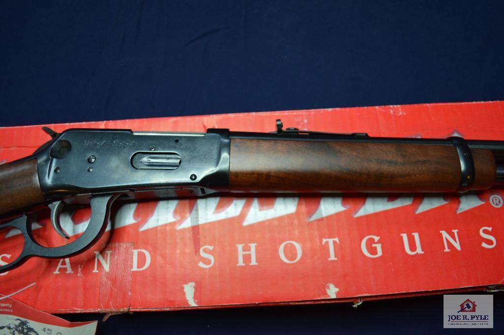 Winchester 94AE 45 COLT. Serial 6159027. Trapper Walnut As New In Box .