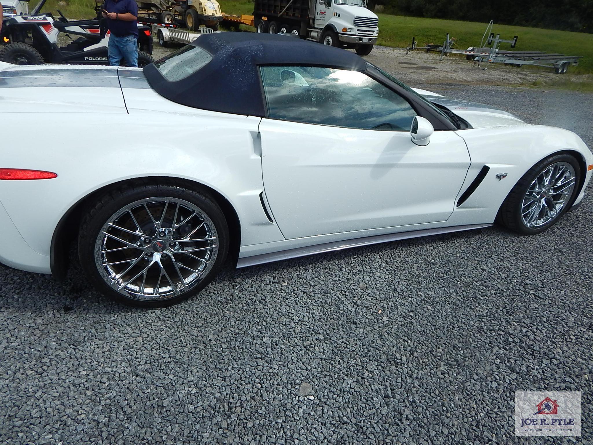 2013 Corvette 598 miles VIN 1G1Y73DE0D5702021