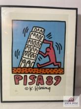 Keith Haring 'Pisa 89'