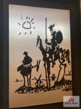 Picasso 'Don Quixote' mixed medium