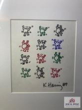 Drawing by Keith Haring 1989