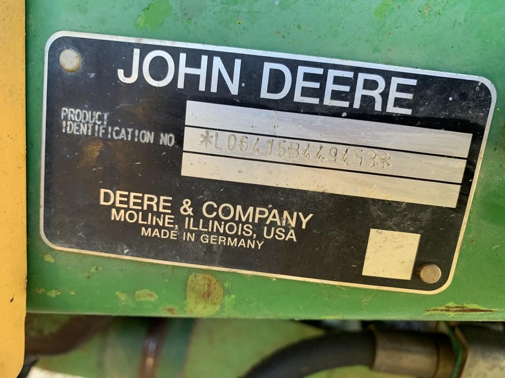 2004 John Deere 6415 Tractor