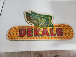 Dekalb Wooden Double Sided Sign