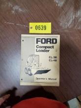 Ford CL30-CL40 Compact Loader Manual