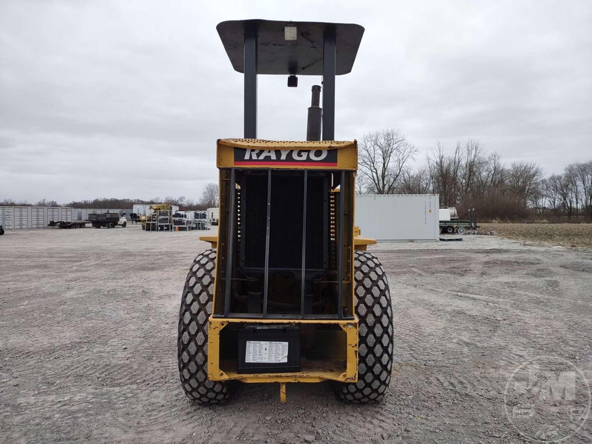 RAYGO 320A SINGLE DRUM VIBRATORY ROLLER