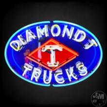 DIAMOND T TRUCKS NEON SIGN