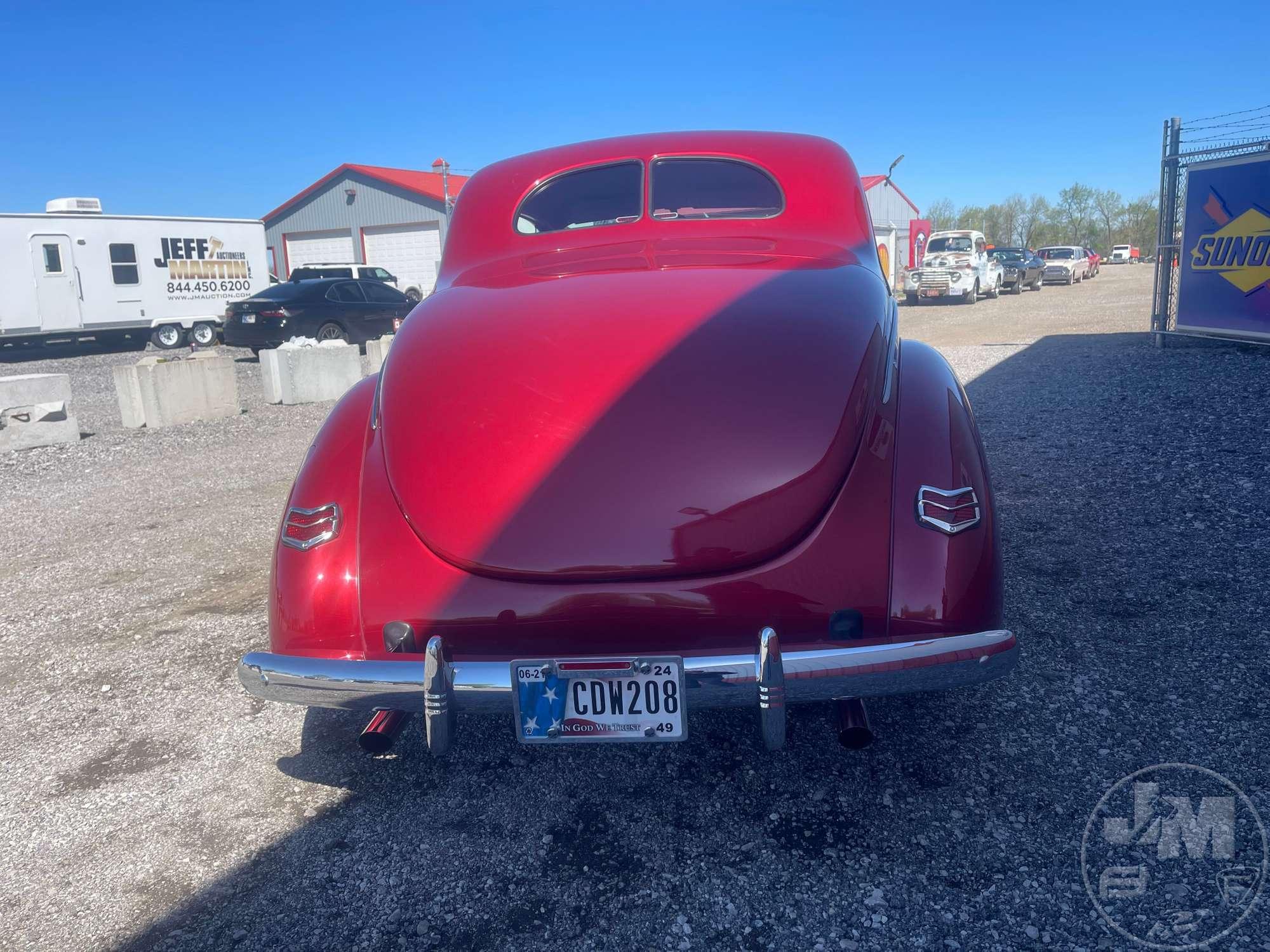 1940 FORD COUPE VIN: 724833