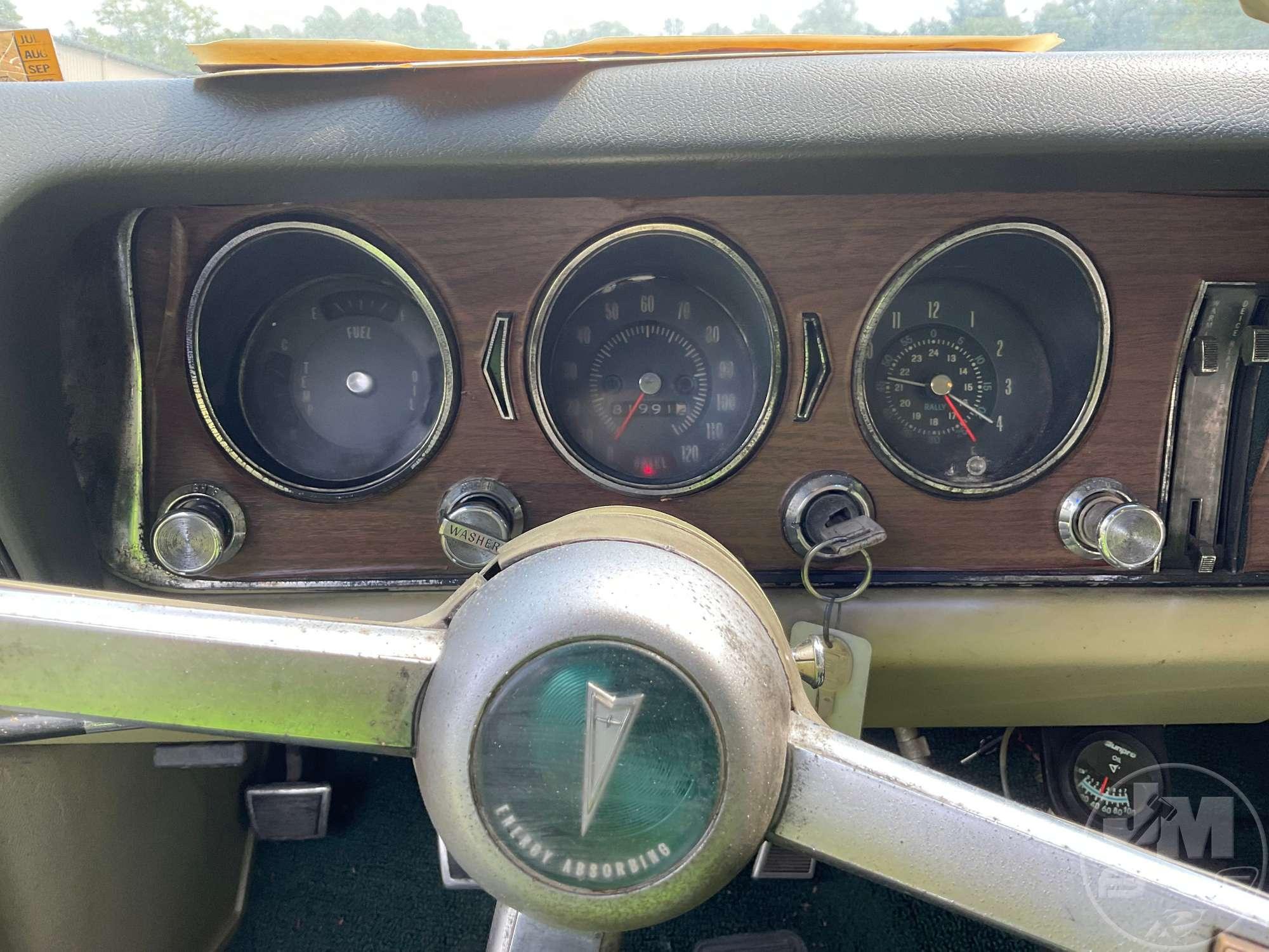 1968 PONTIAC GTO  VIN: 242378R175775 COUPE