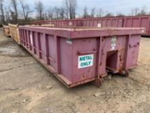 GALFAB ROT2240C 20 CY RECTANGLE ROLL-OFF CONTAINER SN: 7252