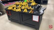 Plastic Produce Bins W/ Banana Top