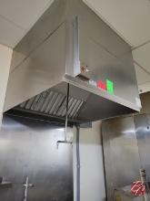 KEES Stainless Steel Exhaust Hood W/ Roof Unit 48"