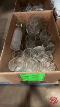 Assorted Lot Of Glassware (Per Box)