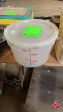 Cambro Measuring Container W/ Lid 12qt