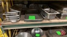 Aluminum Baking Pans & Stainless Insert Lot