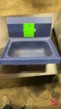 NEW Plastic Hand Sink 17"x15"