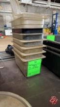 Cambro Inserts 1/3 & 1/6 Size Lids W/ Some Lids