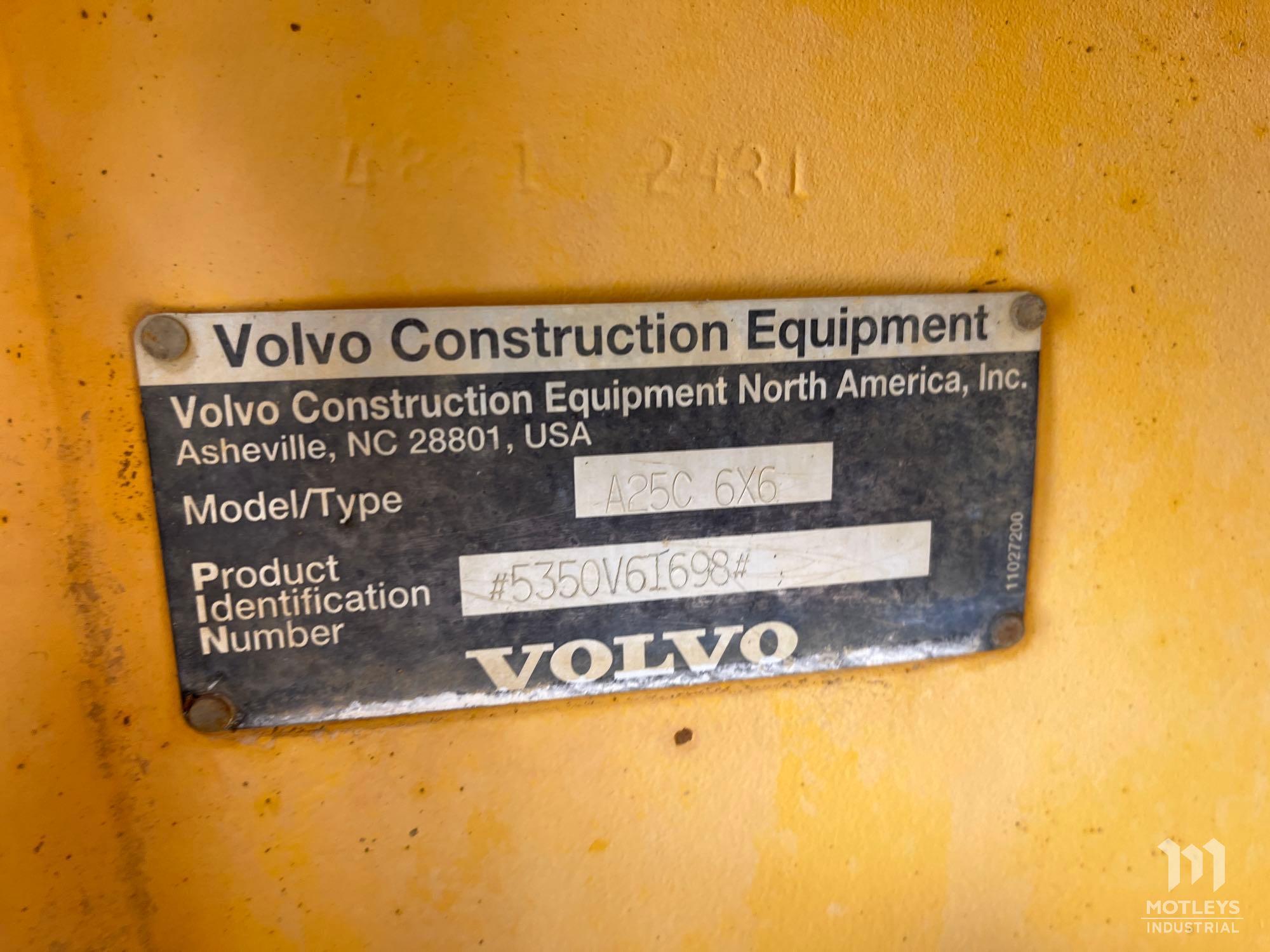 1999 Volvo A25C Articulated Dump Truck