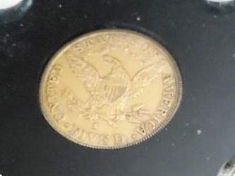 1893 S Five dollar liberty gold