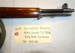 Springfield Armory 30M1 Grand Cal 30-06 Very Good Condition