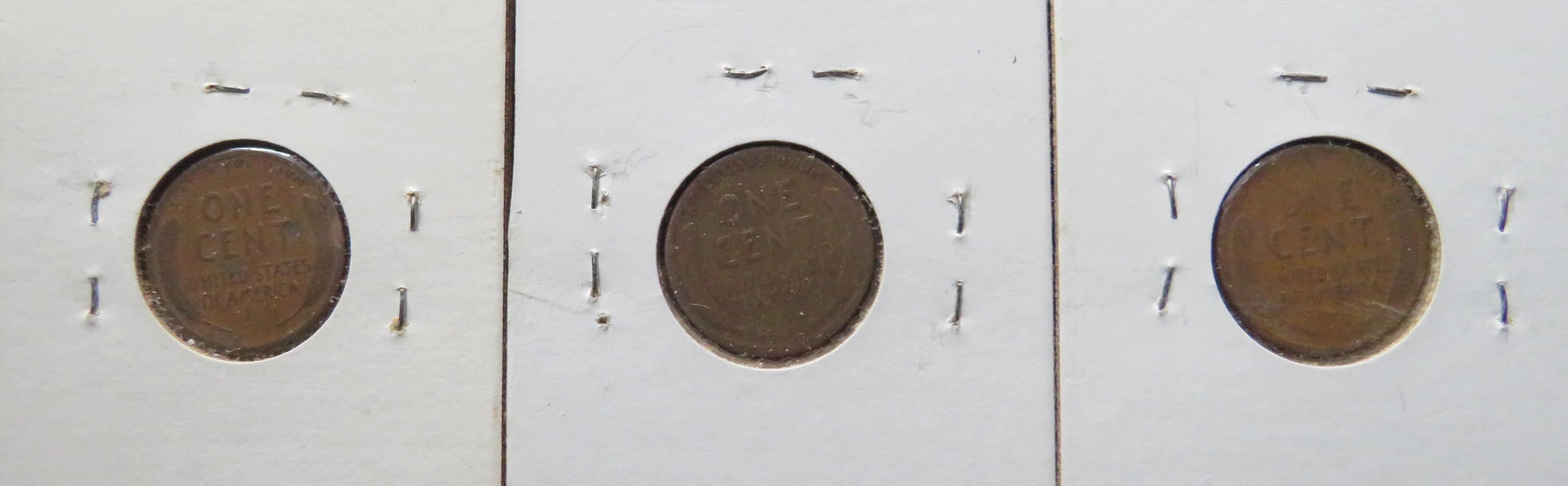 (2) 1918, 1918-D Lincoln Head Pennies