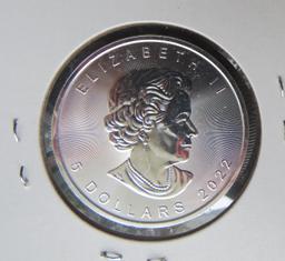 Maple Leave Canadian 1 troy Ounce Silver