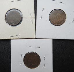 (3) 1906- Indian Head Pennies