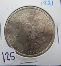 1921- Morgan Silver Dollar