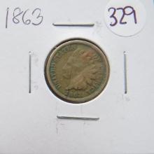 1863 Indian Head Cent