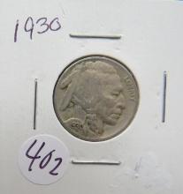 1930- Buffalo Nickel