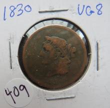 1830- Large Cent