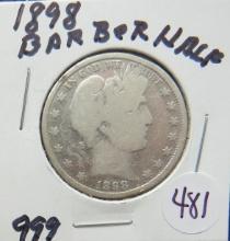 1898- Baber Half Dollar