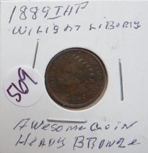 1889- Indian Head Penny