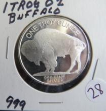 Buffalo 1 troy ounce Silver Coin