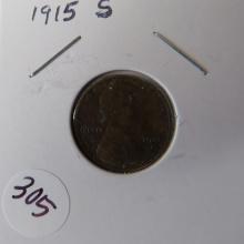 1915- S Lincoln Cent