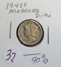 1943-D Mercury Dime