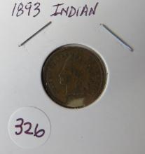 1893- Indian Head Cent