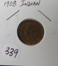 1908- Indian Head Cent