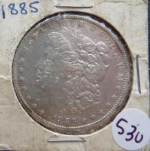 1885- Silver Morgan Dollar