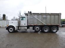 06 Peterbilt 379 tri-axle dump truck^TITLE^ (QEA 4296)