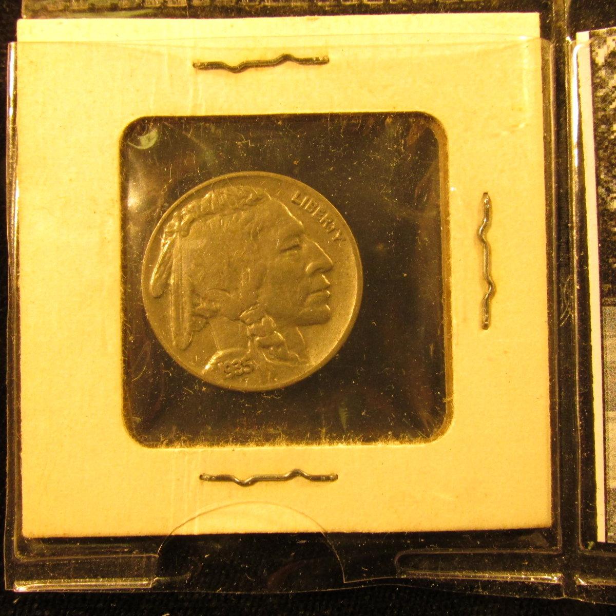 1935 P Buffalo Nickel, EF.