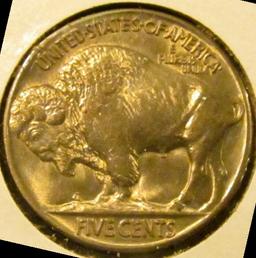 1547 . 1926 P Buffalo Nickel, GEM BU 65.
