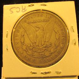 1641 . 1891 CC U.S. Silver Morgan Dollar.