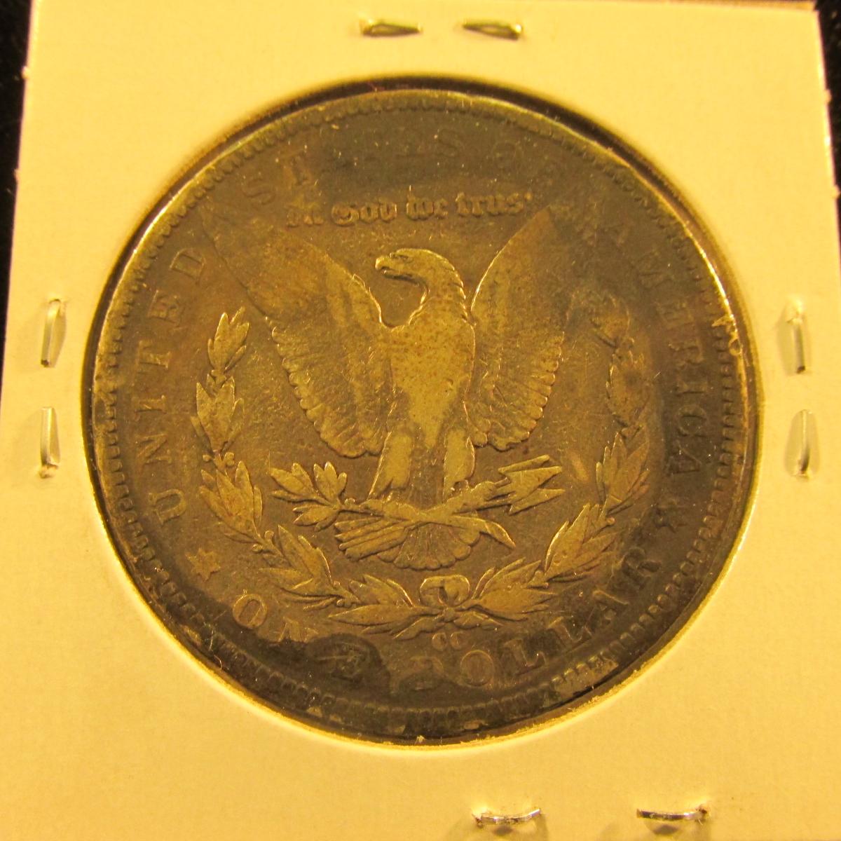 1666 . 1891 CC Morgan Silver Dollar