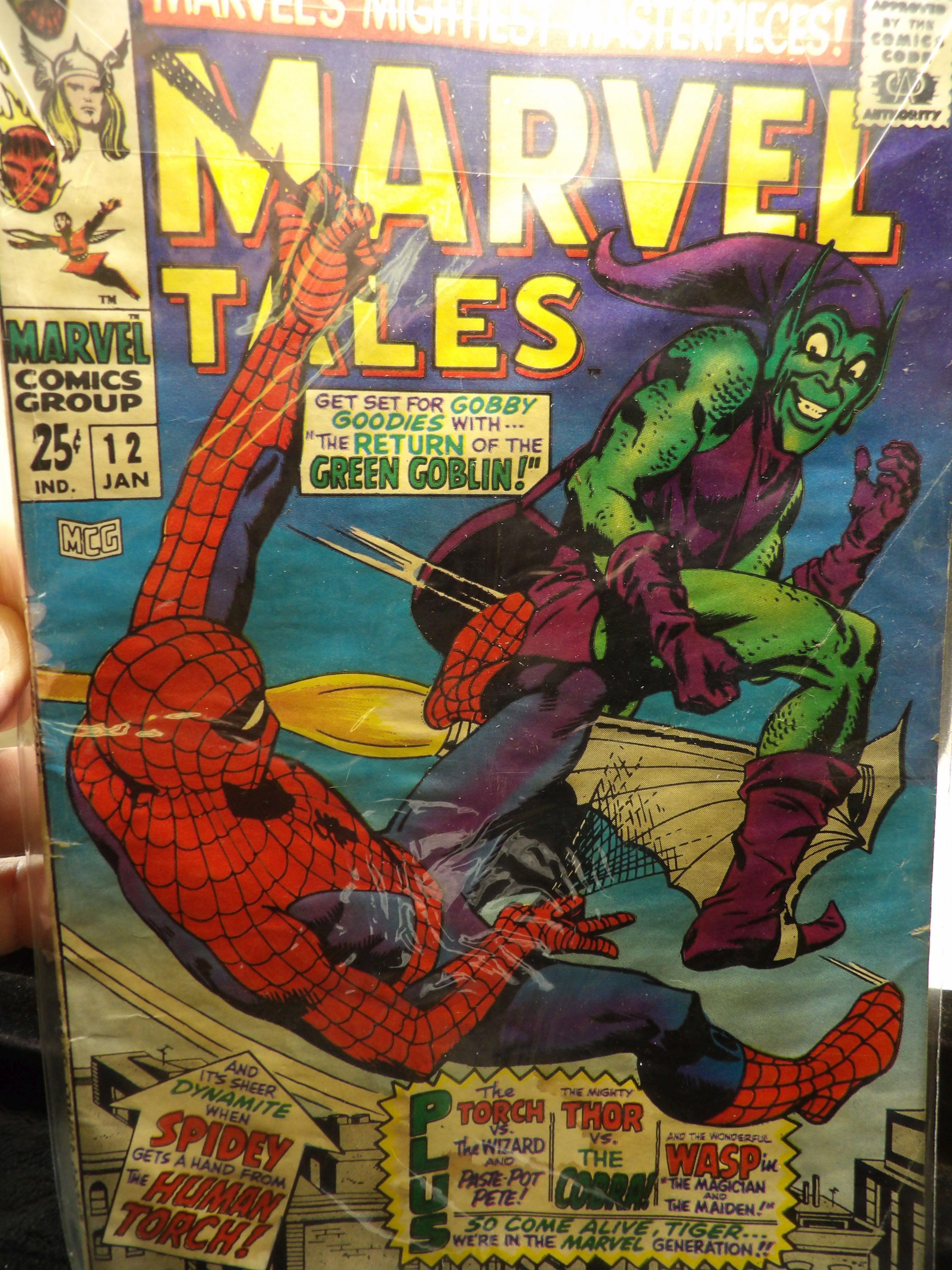 Marvel Tales No. 12 Comic Book with Spiderman & the Human Torch.