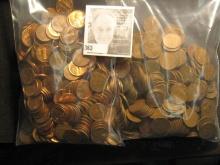 (285) Mixed Wheat Cents, (416) Pre 1982 Copper Memorial Lincoln Cents Many BU,