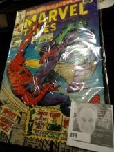 Marvel Tales No. 12 Comic Book with Spiderman & the Human Torch.