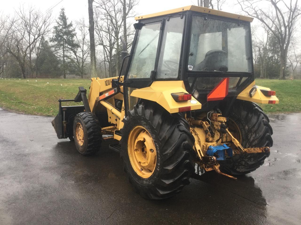 New Holland 545D Industrial Tractor with Loader