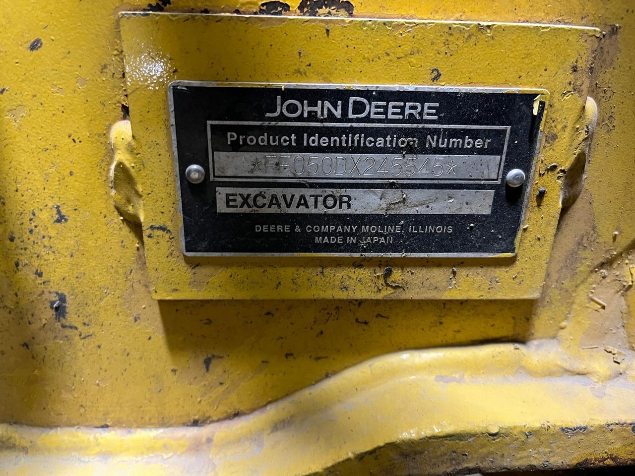 John Deere 50D Mini Excavator