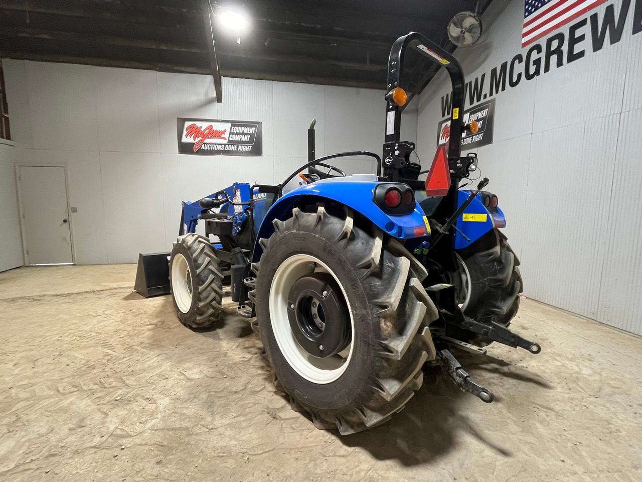 2021 New Holland Workmaster 75 Tractor with Loader